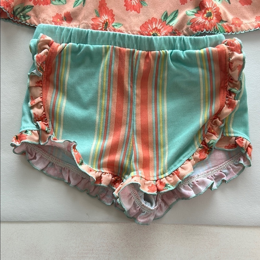 Matilda Jane Garden Dreams Floral Pajama Set Size 4 - Picture 2 of 8